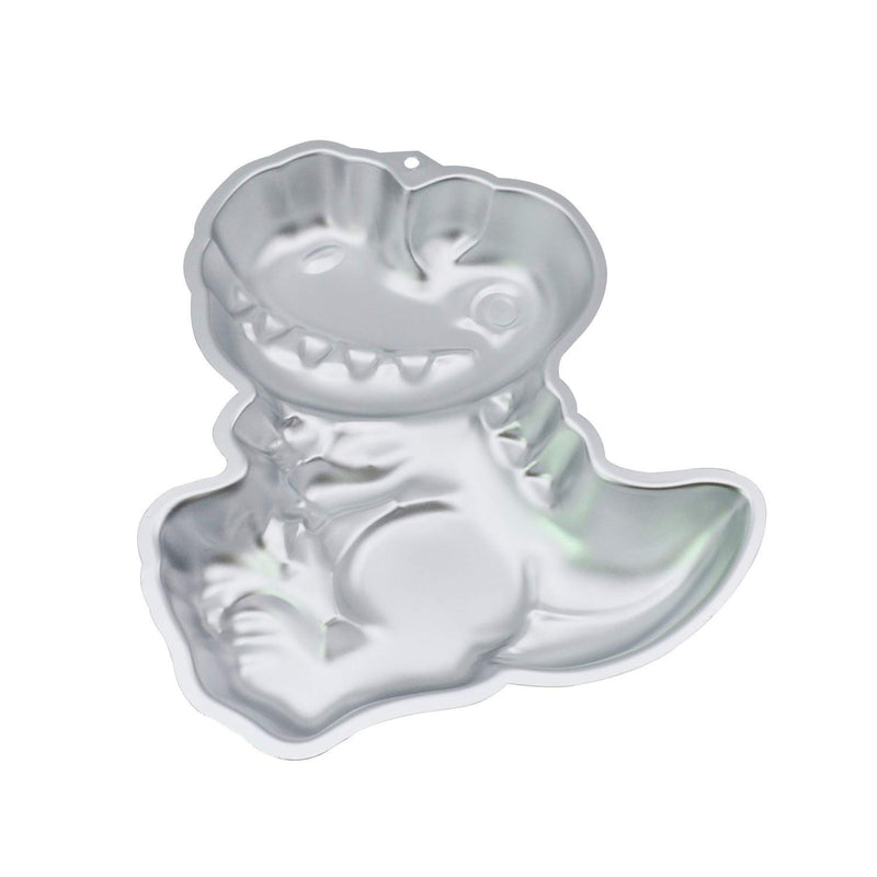 Gxhuang 12 Inch Dinosaur Cakes Pan Aluminum Alloy Cake Baking Mold Dinosaur