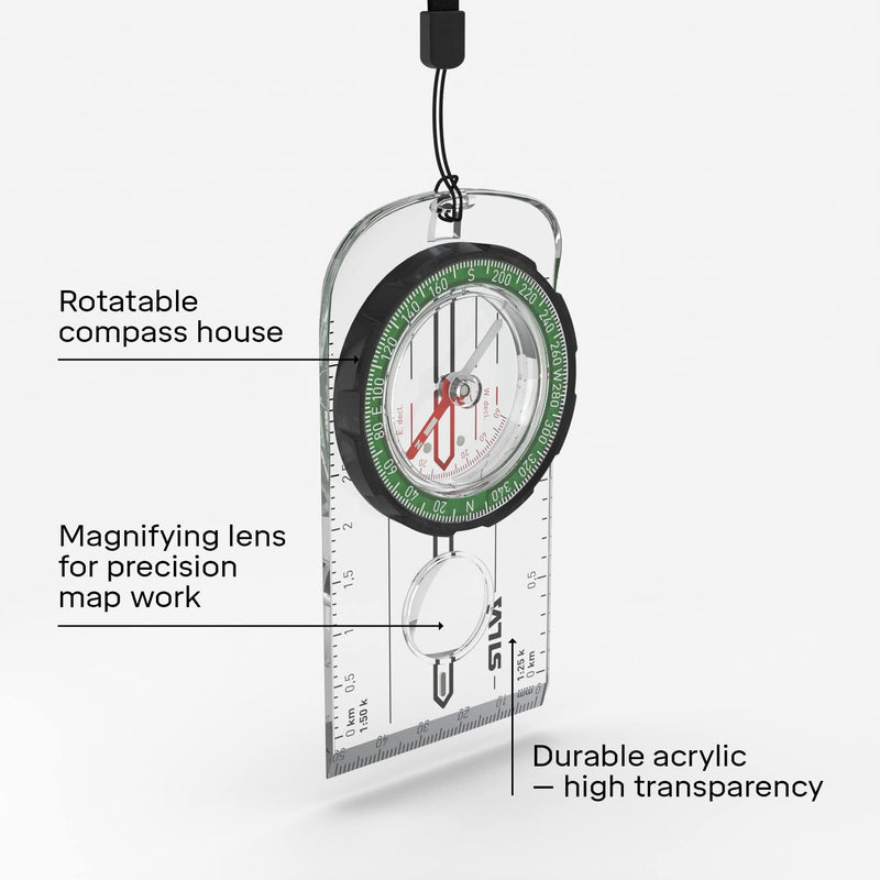 Silva Ranger Compass Unisex, Unisex, Ranger, Transparent