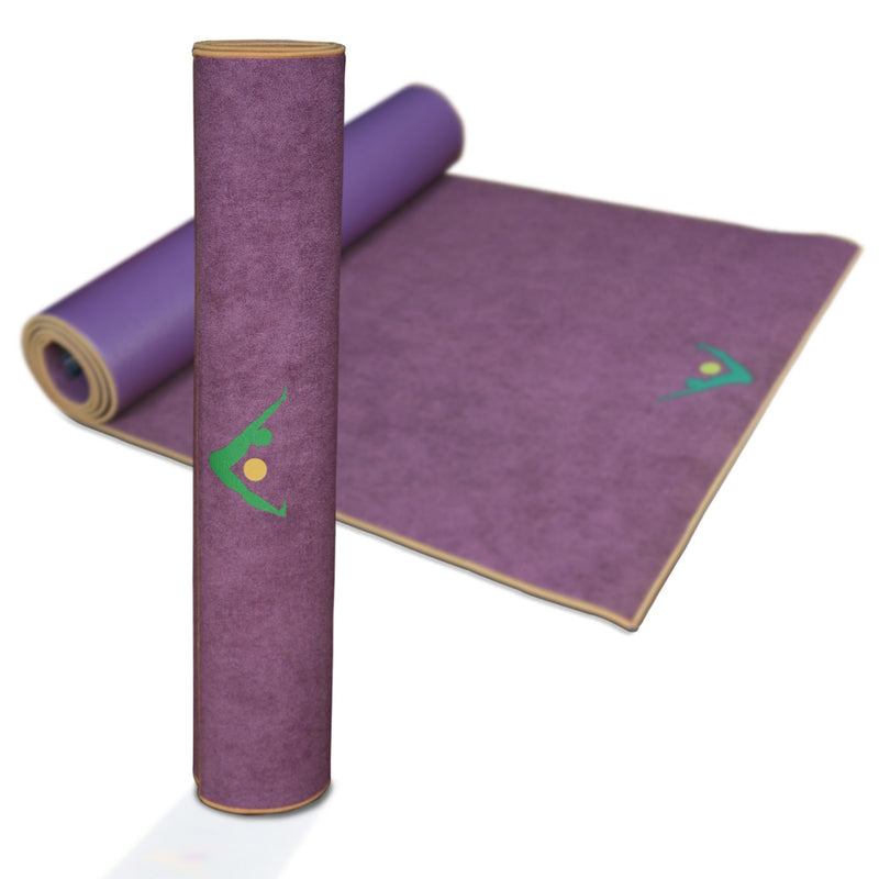 Aurorae Synergy 2in1 Yoga Mat-Towel Combo Non Slip 72x24