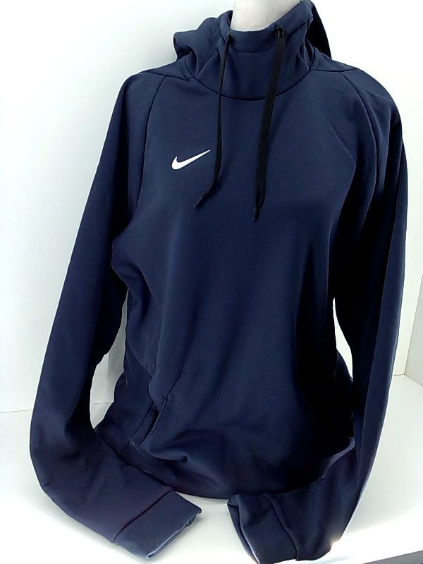Nike Mens Therma Pullover Hoodie Navy Color Navy Size Small