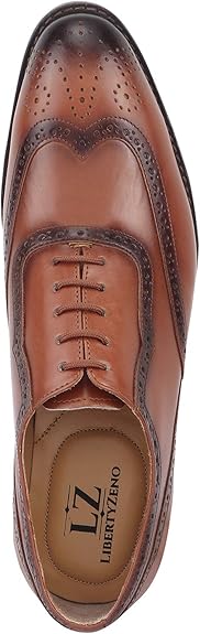 Liberty Xindus Men's Dress Shoes Size 10.5 Tan Pair of Shoes