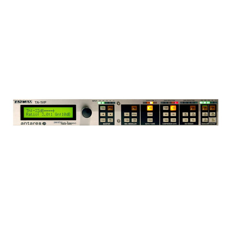 Tascam Rackmount Vocal Processor with Antares Auto-Tune