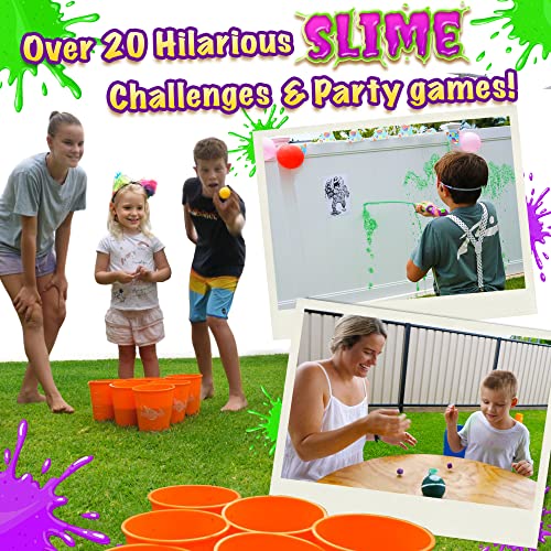 Slimageddon 20 Funny Slime Games Challenges Outdoor Family Fun