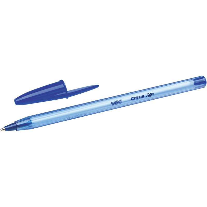 BIC Cristal Soft Assorted Ballpoint Pens 10 Pack