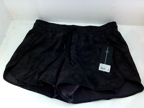 Peak Velocity Womens Athena 2in1 Running Regular Shorts Color Black Size Small