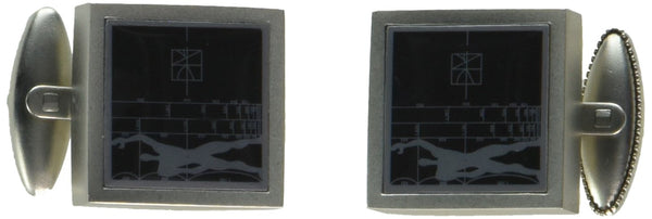 Le Modular Cufflinks by Le Corbusier Modern Art Design