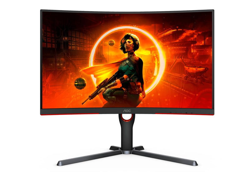 AOC CQ27G3Z 27" 2K Curved Gaming Monitor - 240Hz, FreeSync, 0.5ms