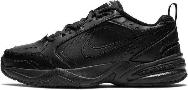 Nike Men Air Monarch IV Cross Trainer Black Black 8.5 Regular US Pair of Shoes