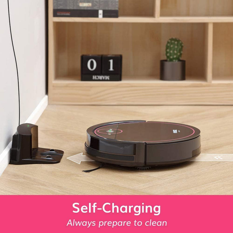 Noisz by Ilife S5 Pro Robot Vacuum & Mop 2 in 1 Self Charging Tangle Free Black