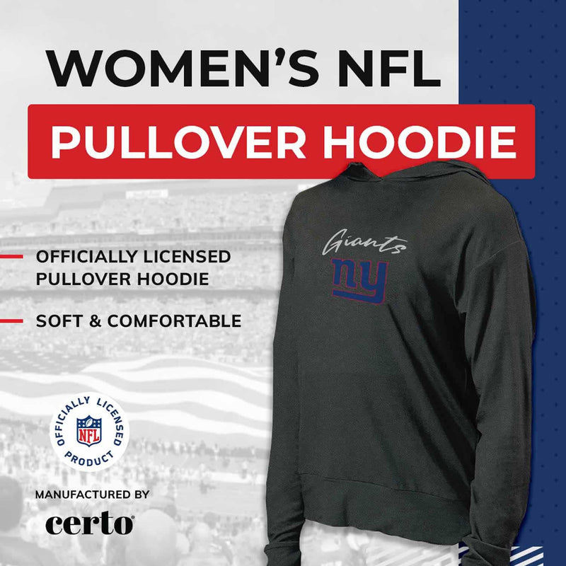 NFL Women's New York Giants Pullover Hoodie - Large