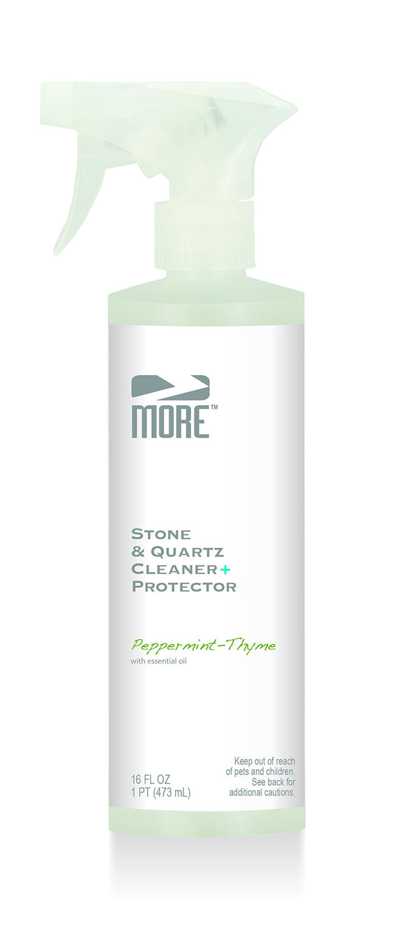 MORE Stone & Quartz Cleaner Protector Peppermint Thyme Scent 16oz