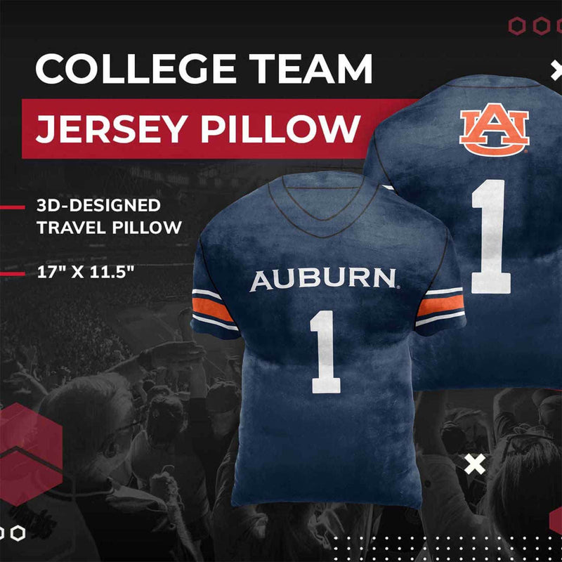 NCAA Auburn Tigers Jersey Cloud Pillow - 17x11.5