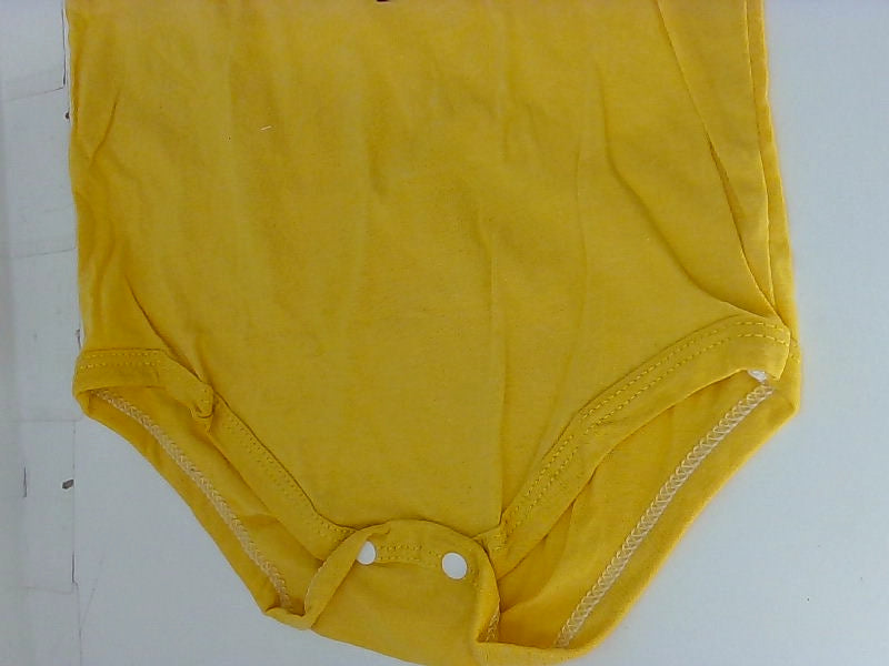 Yellow Lion Baby Bodysuit - 6-9 Months