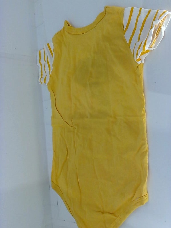 Yellow Lion Baby Bodysuit - 6-9 Months