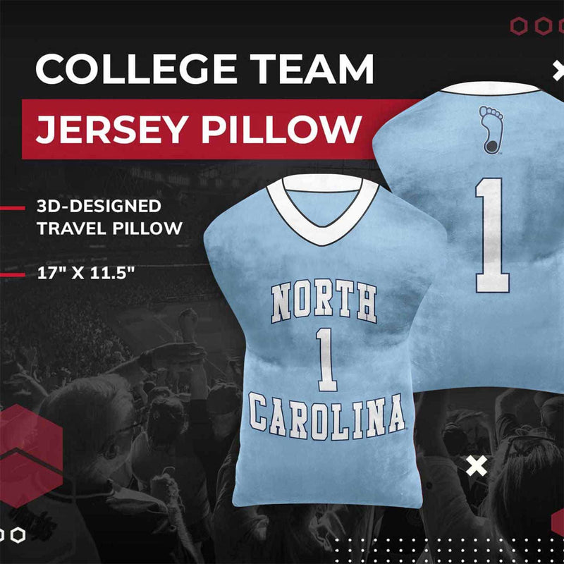 North Carolina Tar Heels 3D Jersey Cloud Pillow - 17x11.5