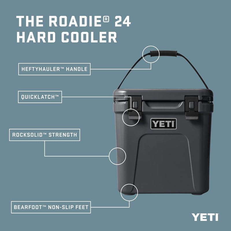 YETI Roadie 24 Portable Hard Cooler