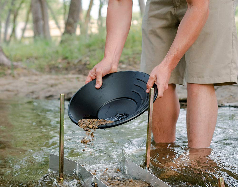 Stansport 17-Inch Black Plastic Gold Pan