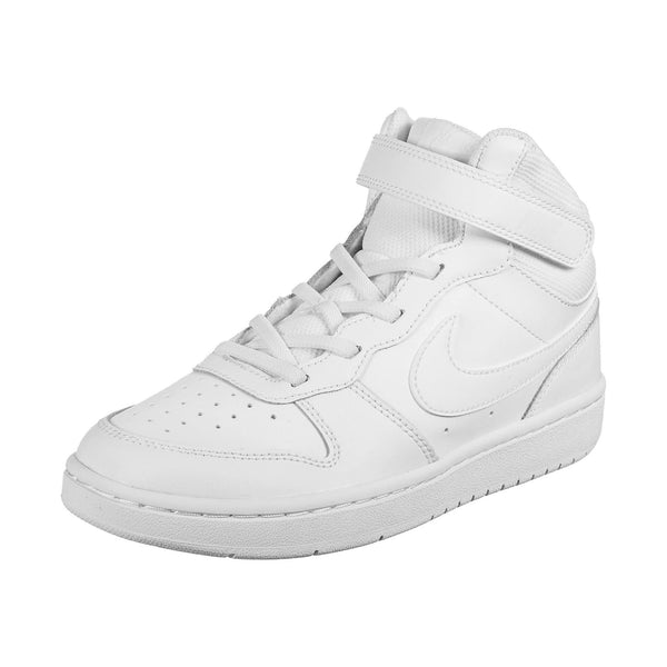 Nike Little Kid's Court Borough Mid 2 White 11.5 Pair of Shoes