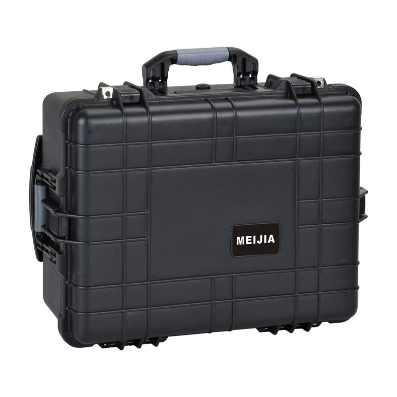 Meijia Waterproof Rolling Protective Camera Case Foam 24.64x19.39x13.78 Inches