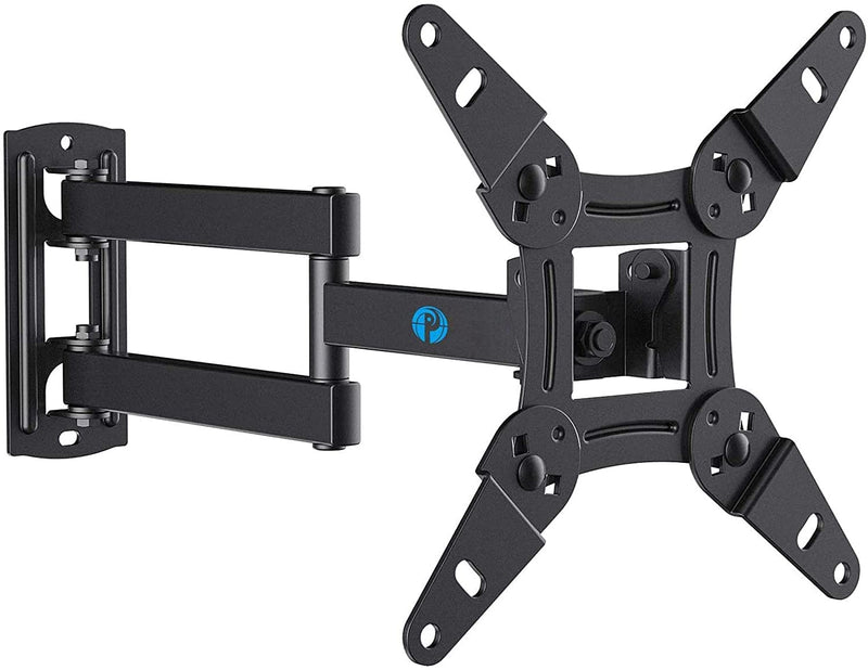 Black Full Motion TV Wall Mount for 13-42 Inch Screens