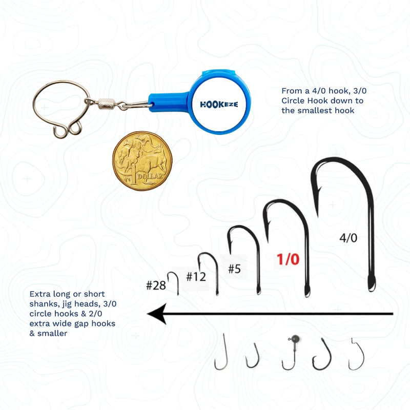 Hook-Eze Green Knot Tying Tool for Fishing Safety