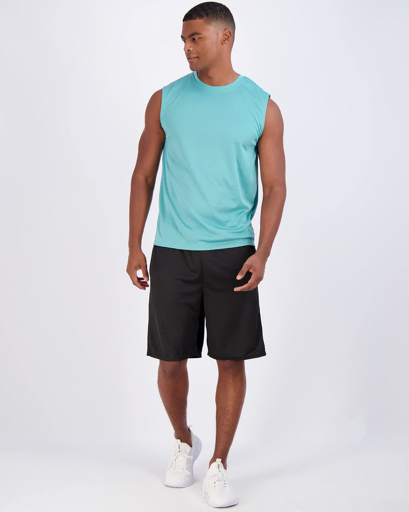 Men's Mesh Tank Top Quick Wicking Jersey Undershirt Set XLarge T-Shirt