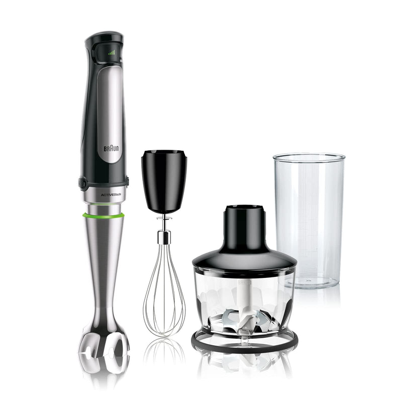 Braun Mq7035 Immersion Hand Blender 500w Includes Chopper Whisk Beaker