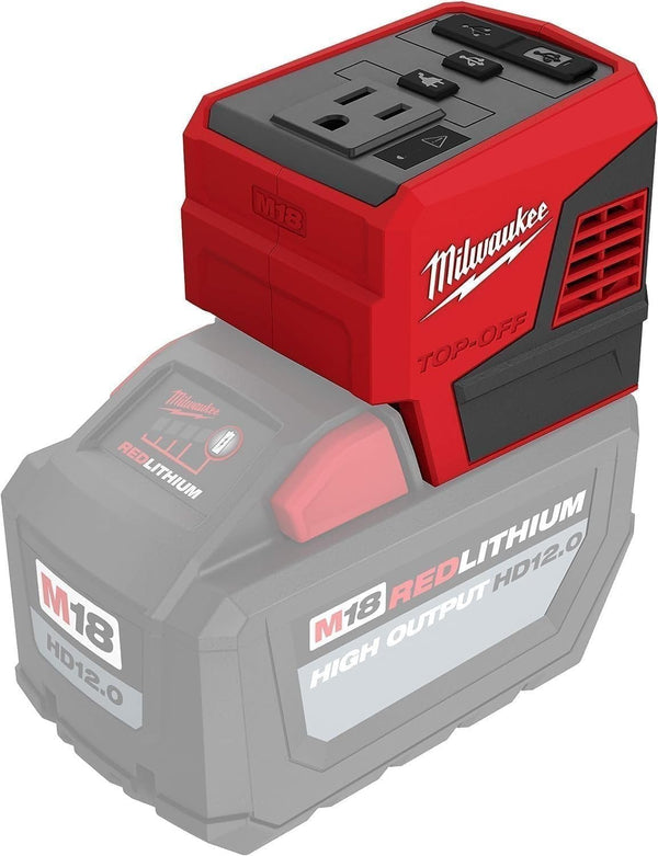 Milwaukee M18 Top Off 175W Portable Power Supply