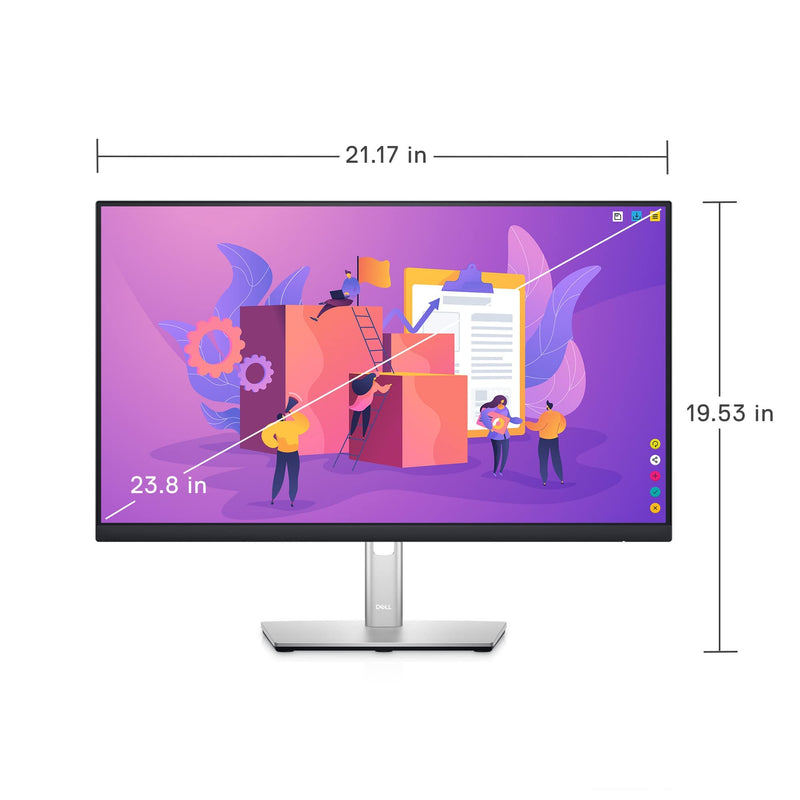 Dell 24 Inch Monitor P2422h Full Hd 1080p Ips With Comfortview Plus