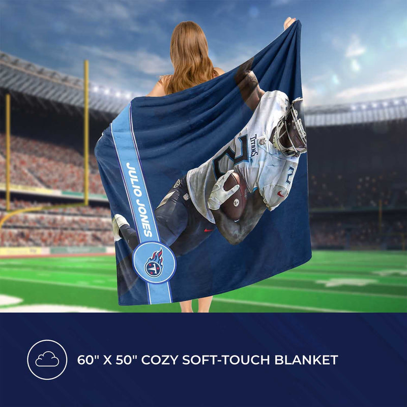 Tennessee Titans Silk Touch Hi-Def Blanket 50x60