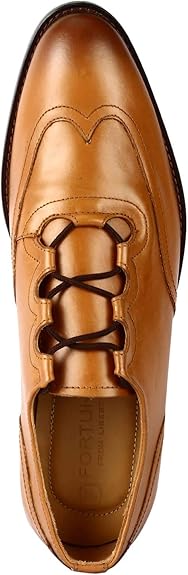 Libertyzeno Men's Wingtip Oxford Lace Up Dress Shoes - Size 13