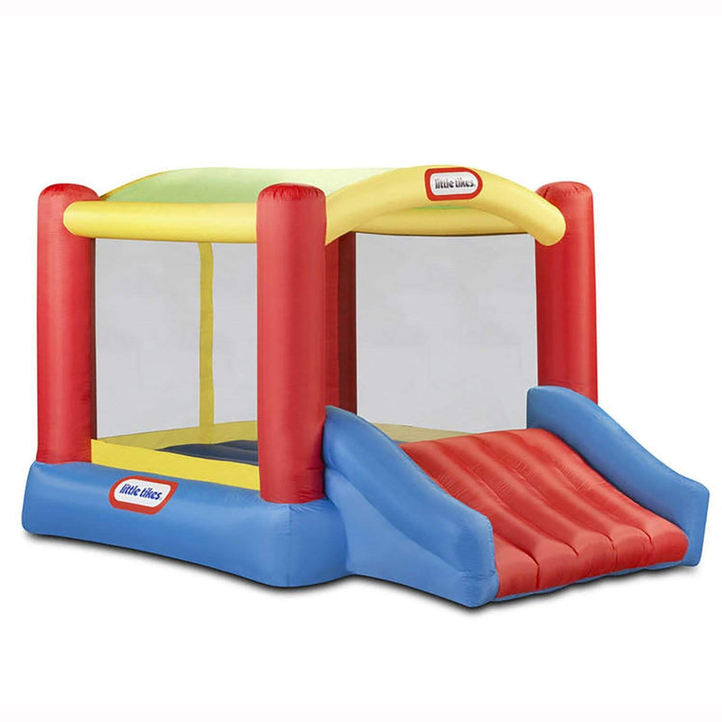 Little Tikes Jump N Slide Bouncer With Arched Canopy and Blower