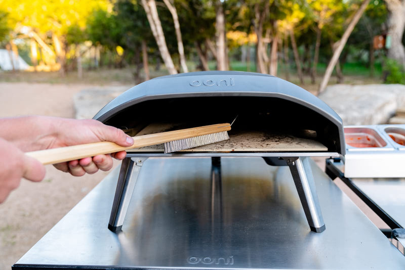 Ooni Dual-Function Pizza Oven Brush and Scraper