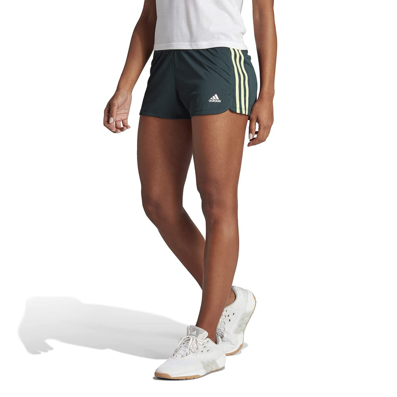 adidas Women's Pacer 3 Stripes Knit Short XLarge