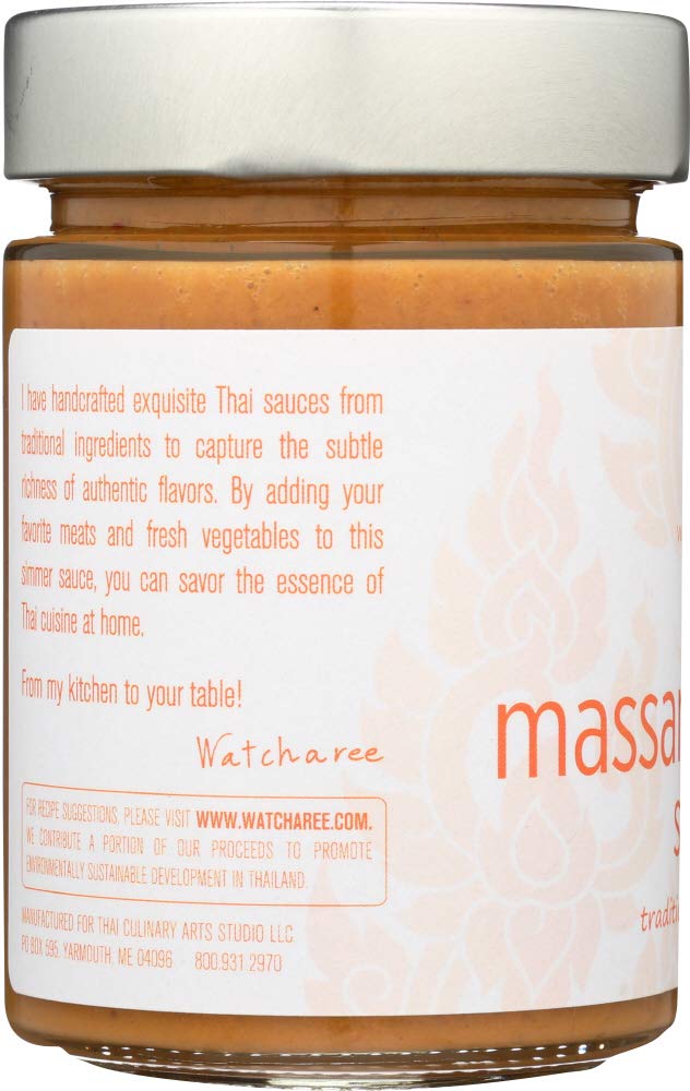 Watcharee's Authentic Thai Massaman Curry Sauce 11.5 oz