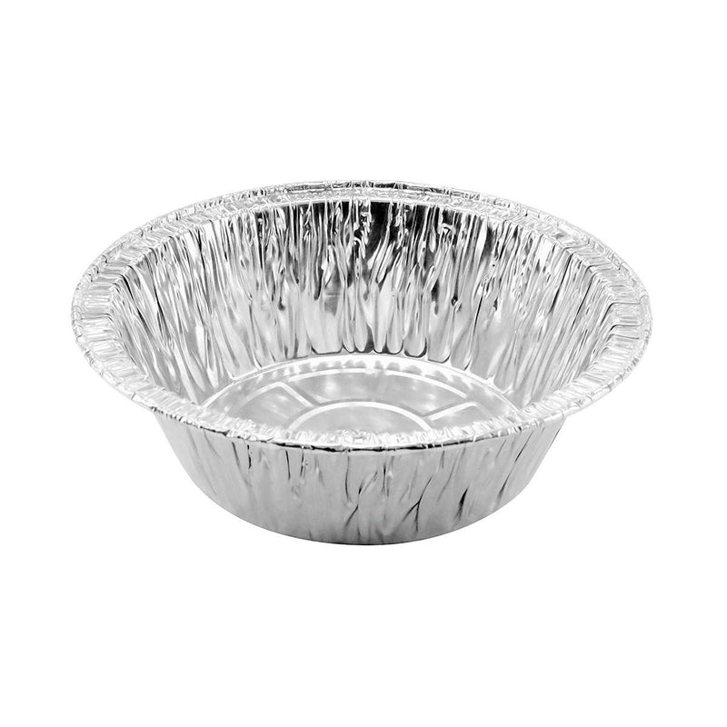 Kitchendance Disposable Aluminum Deep Pie Pans 50 Pack 5.75 Inch Round