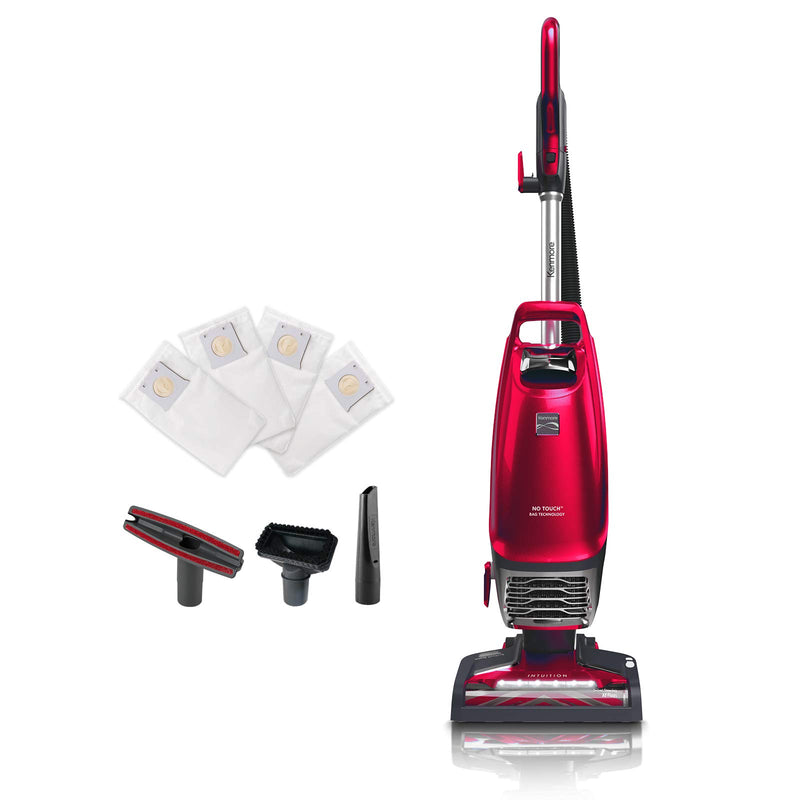 Kenmore Intuition BU4020 Bagged Upright Vacuum with HEPA Filter - Red