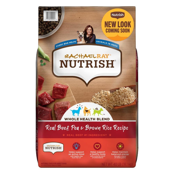 Rachael Ray Nutrish Premium Natural Beef Dog Food 40 lbs