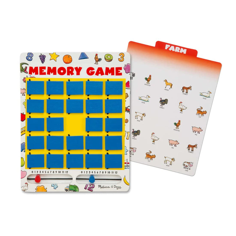 Melissa & Doug Travel Memory Game Bundle 1 Scratch Fun Mini Pad Bundle 02090