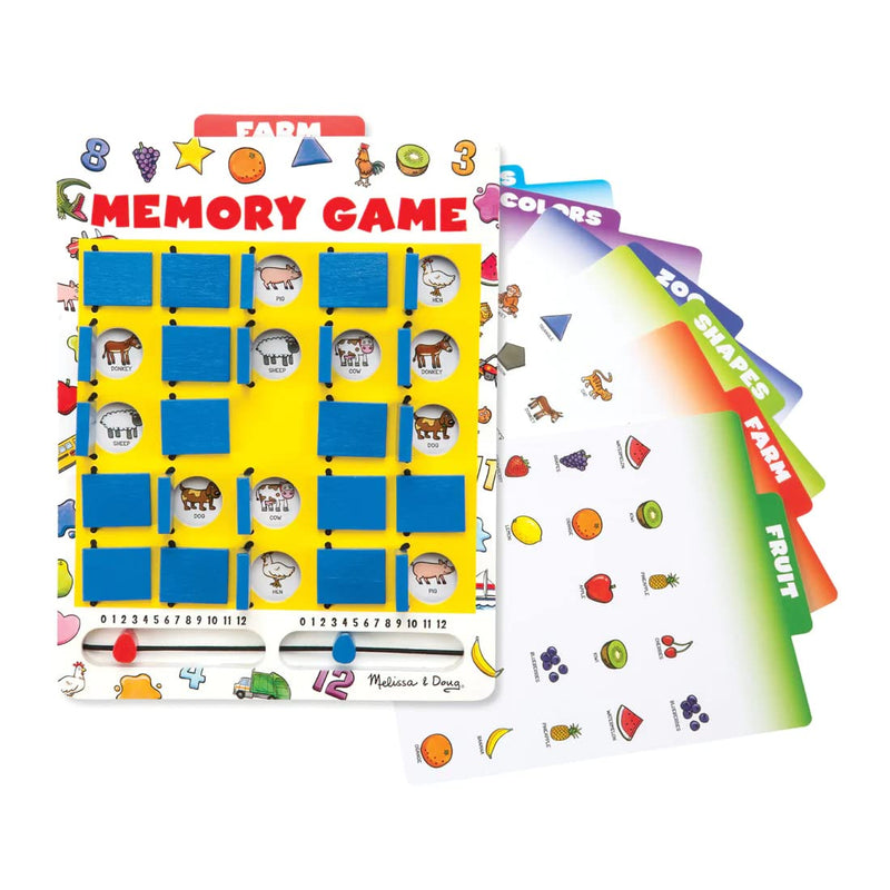 Melissa & Doug Travel Memory Game Bundle 1 Scratch Fun Mini Pad Bundle 02090