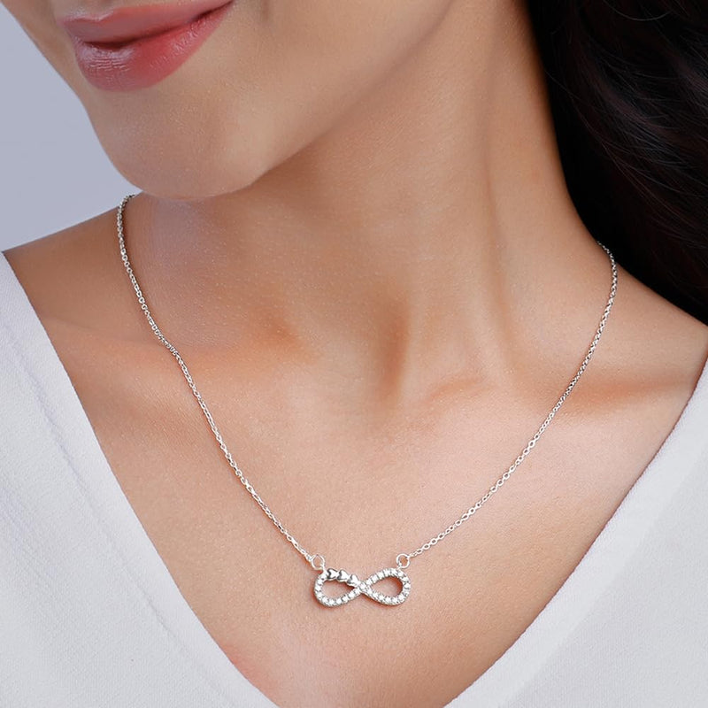 GIVA Women’s 925 Sterling Silver with Chain Necklace for Girl and Women Chain Pendants