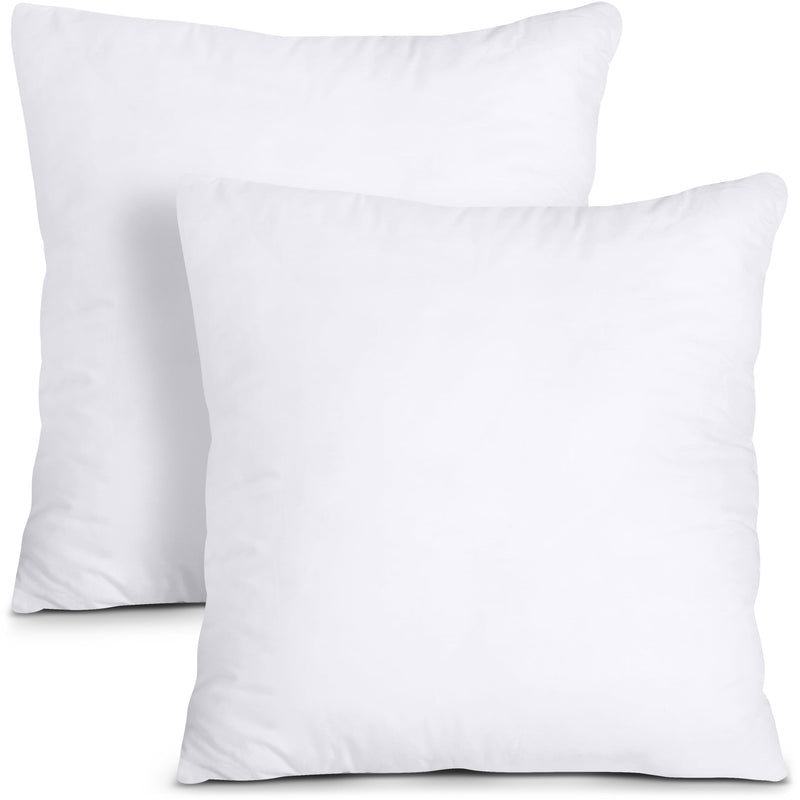 Utopia White Pillow Inserts Pack - 26x26 Inches Decorative Cushions