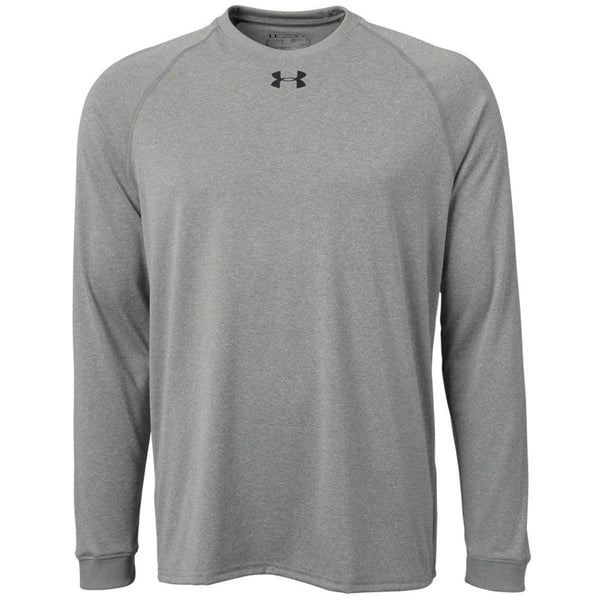 Under Armour Men's Grey Long Sleeve Shirt - Small