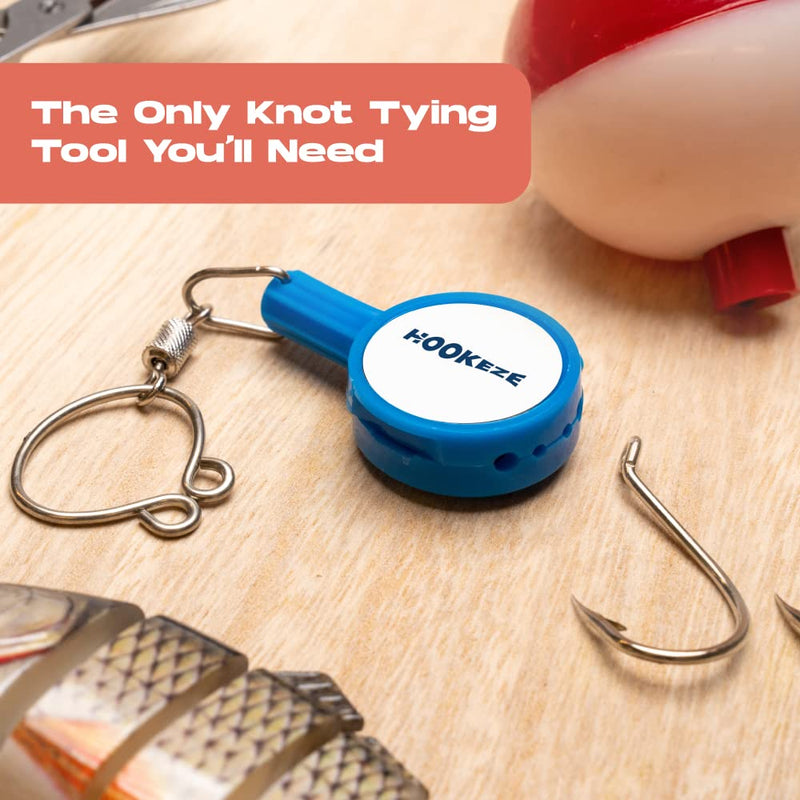 Hook-Eze Knot Tying Tool for Safe Fishing