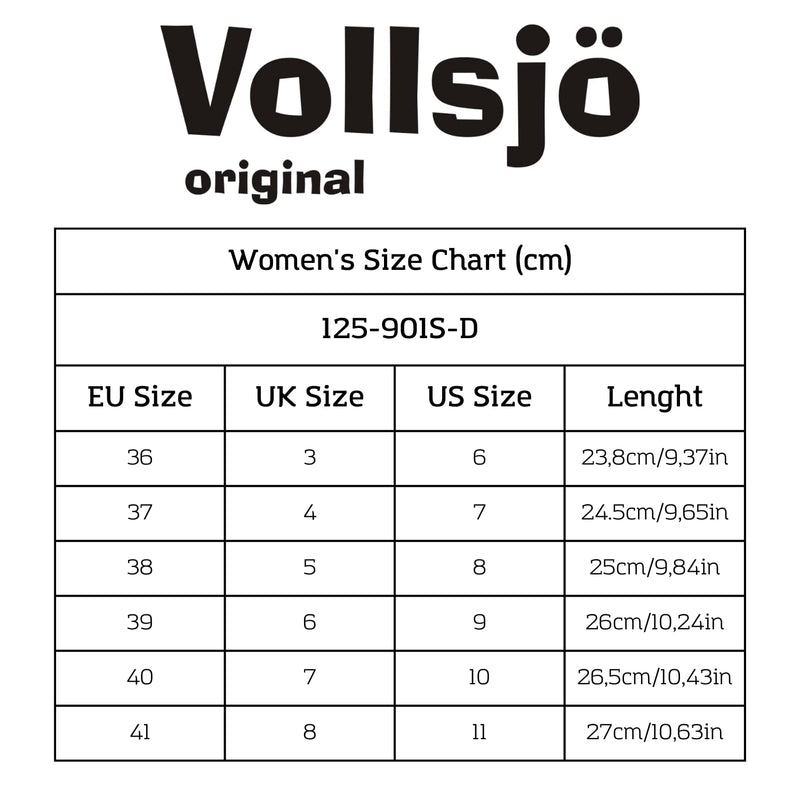 Vollsjö Womens Wooden Clogs Suede Dark Brown Eu Size 7 Made in Eu