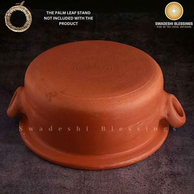 Swadeshi Blessings Exclusive Range Unglazed Clay Pot For Serving