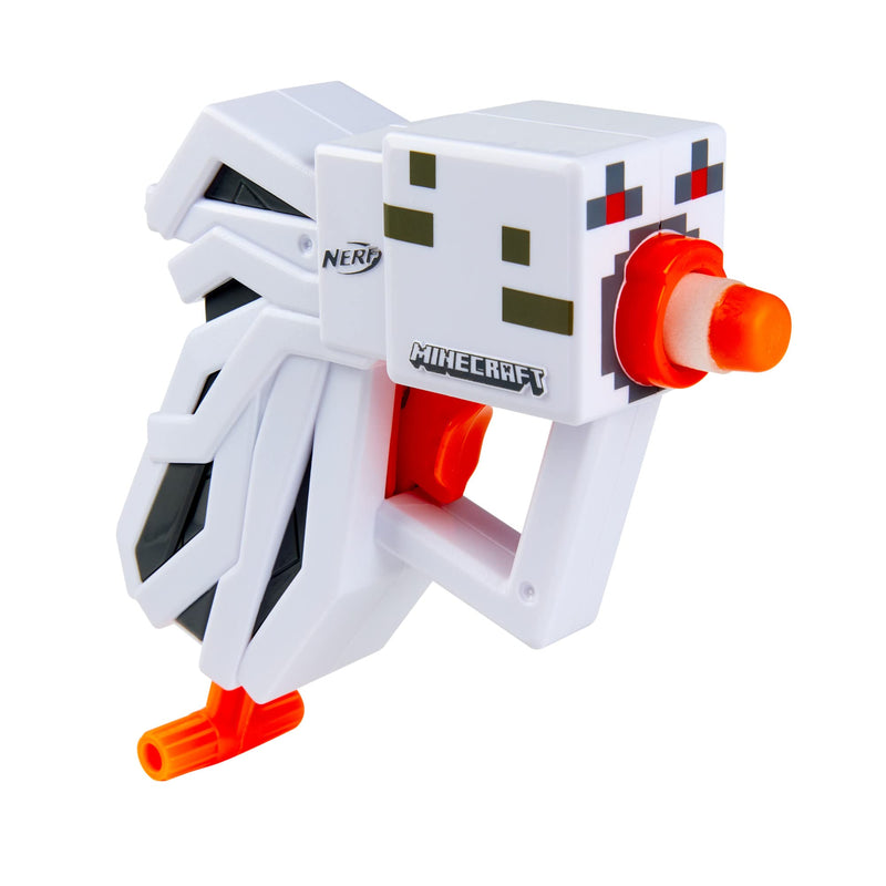 Nerf Microshots Minecraft Ghast Mini Blaster Includes 2 Elite Stocking Stuffer