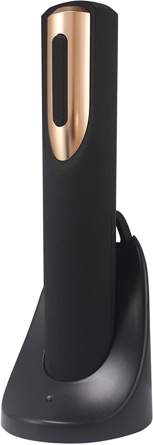 Electric Wine Opener Rechargeable Rose Gold & Black