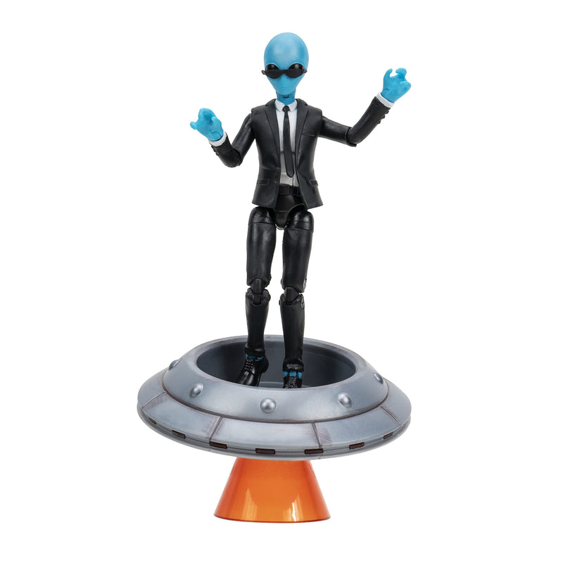 Fortnite Emote Series Human Bill 4-Inch Figure with Lil’ Saucer Vehicle