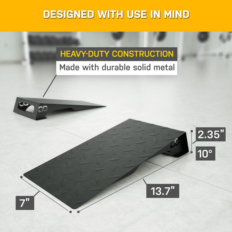 Heavy-Duty Squat Wedge with Anti-Slip Design - 20 Degree